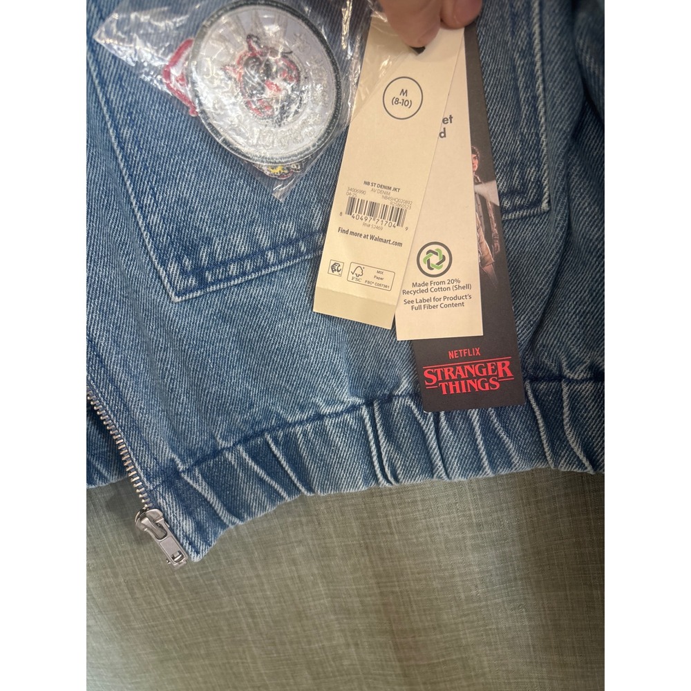 Stranger things Jean jacket - Picture 2 of 3